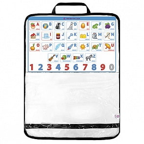 Защитная накидка на спинку переднего сиденья автомобиля - Английский алфавит (ProtectionBaby, PB-010/1)