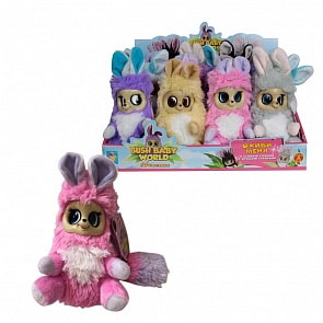 Мягкая игрушка Bush Baby World - Пушастики – Исси, розовый (Bush Baby, Т13941)