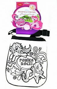 Набор для росписи сумочки Ponies Rock My Little Pony (Docha&Mama, 54171Pi) Набор для росписи сумочки Ponies Rock My Little Pony (Docha&Mama, 54171Pi)