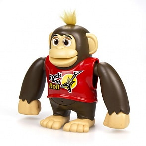 Робот - Обезьяна Чимпи, красная (Silverlit, 88564-1)