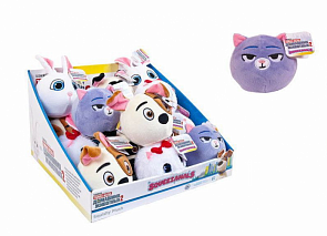 Squeezamals, серия Тайная жизнь домашних животных 2, кошка Хлоя, 9 см (Beverly Hills Teddy Bear, SQ07350/1-Хлоя)