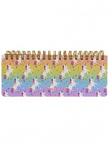 Планер на неделю - Единорог с кольцами, разноцветный (Михи Михи, MM07189)