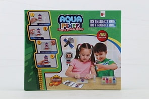 Набор для творчества Aqua pixels, 780 квадратных деталей - Путешествие по галактике (1toy, Т13069)