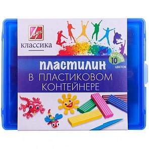 Пластилин – Классика, 10 цветов (Луч, 20С1345-08)