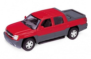 Машина - Chevrolet Avalanche 2001, масштаб 1:24 (Welly, 22094)
