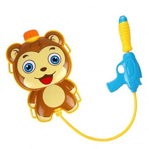 Бластер водяной-рюкзак - Мишка (Наша Игрушка, 301-17)