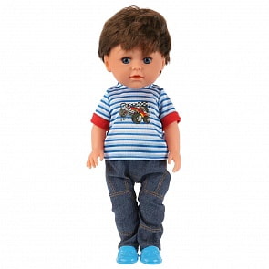 Функциональная интерактивная кукла – Никита с аксессуарами, 36 см, пьет и писает, 3 песни из мультфильма (Карапуз, Y36BR-IC-RU)