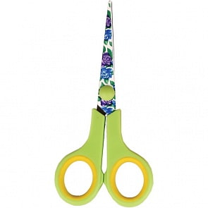 Ножницы 140 мм в дисплее с дизайном Flower, разные цвета (Centrum, 83099) (ассортимент)