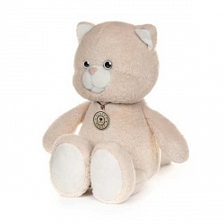 Мягкая игрушка – Котенок Fluffy Heart, 35 см (Maxitoys, MT-MRT081911-35S) - миниатюра