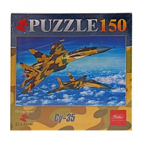 Пазл 150 элементов – Истребители (Hatber, 150ПЗ4-10236)