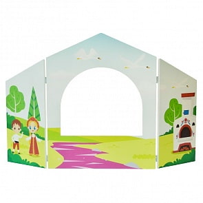 Ширма настольная для кукольного театра Гуси лебеди (Paremo, PE720-219Gl)