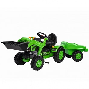Детский педальный трактор с прицепом (Big, 800056516)