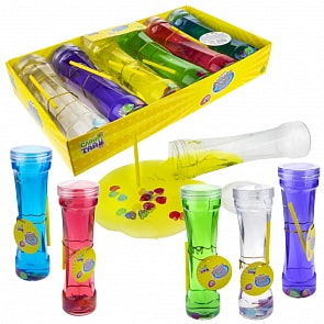 Набор Слайм Тайм - Мяшка Bubble Gum с ракушками, 6 цветов (1toy, Т17808) (ассортимент)