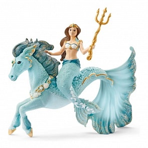 Игровой набор - Русалочка Айела на подводной лошади (Schleich, 70594)