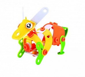 Конструктор гибкий – Заяц, 63 детали (Fun Red, FRCF008)