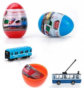 Яйцо-сюрприз. Московский городской транспорт (Технопарк, sb-15-28)
