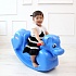 Детские напольные качели Пони для дома и улицы, голубой  - миниатюра №2