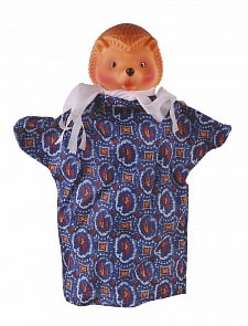 Кукла-перчатка – Ежик, 28 см (Огонек, ОГ962)