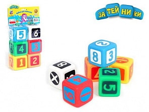 Набор из пластизоля – Кубики (ТМ Затейники, 1100001)