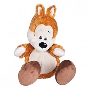 Белочка с коричневыми лапками, 25 см (Gulliver, 26-0614-02)