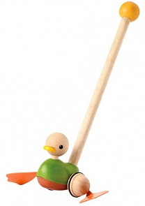 Деревянная каталка – Утка (Plan Toys, 5626k) 