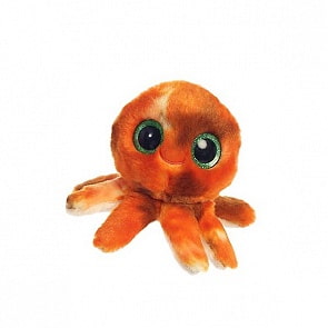 Мягкая игрушка из серии Юху и друзья - Осьминог, 12 см. (Aurora, 160058F)
