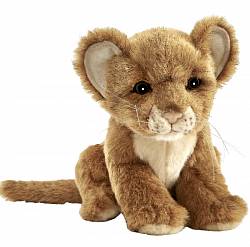 Мягкая игрушка – Львенок коричневый, 17 см (Hansa, 7290) - миниатюра