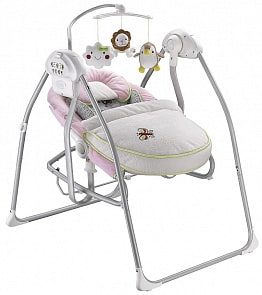 Электрокачели Nuovita Migliore, цвет - Rosa Verde / Зеленая Роза (Nuovita, BY020_513)