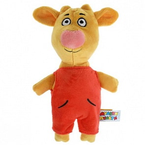 Игрушка мягкая Теленок Бо 19 см Оранжевая корова (Мульти-Пульти, V92728-19NS)