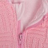 Спальный вязаный мешок, розовый, 62 см  - миниатюра №1