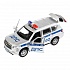 Модель Полиция Infiniti QX80 свет-звук 12 см двери и багажник открываются металлическая инерционная  - миниатюра №3