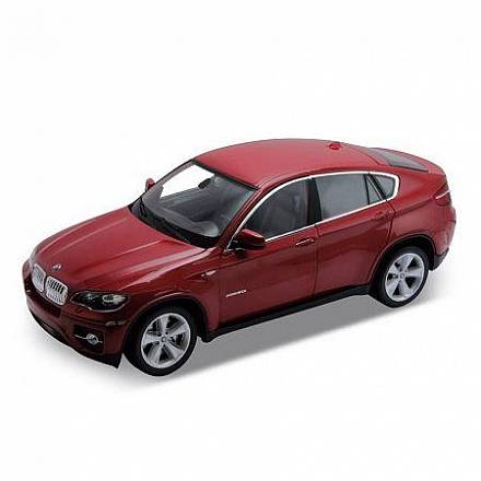 Машинка Welly BMW X6, масштаб 1:18 