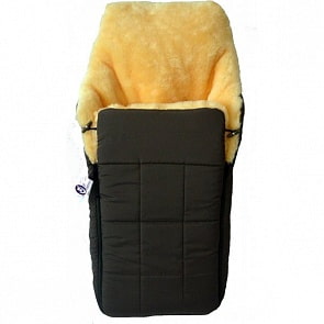 Зимний конверт из серии Baby Elite Daniel с овчиной, цвет – хаки (Baby Elite, 00-0007837_хаки)