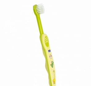 Зубная щетка желто-зеленая (Chicco, 00-0011339)