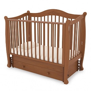 Кровать детская Гандылян К-2002-20м Моника маятник универсальный, вишня (Gandylyan, GAN-К-2002-20м_вишня)