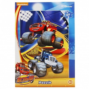 Пазл - Вспыш и Чудо-машинки, 160 деталей (Step Puzzle, 94083)