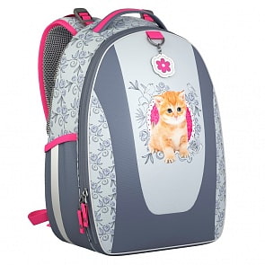Рюкзак школьный с эргономичной спинкой Сute Сat, модель Multi Pack mini (ErichKrause, 42339)