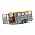 Прицеп для перевозки животных с коровой   - миниатюра №3