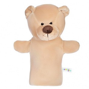 Кукла на руку Мишка, 25 см (Жирафики, 939436)