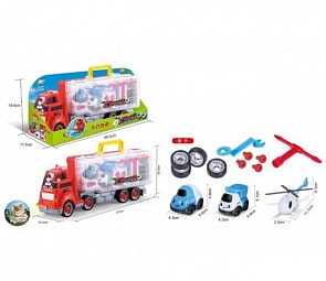 Набор - Грузовая машина, свет и звук (Junfa, BS809-2)