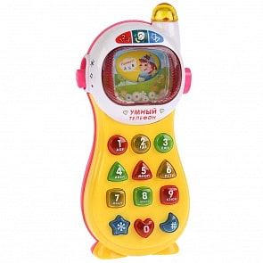 Телефон обучающий, свет и звук (Playsmart, A848-H33002)