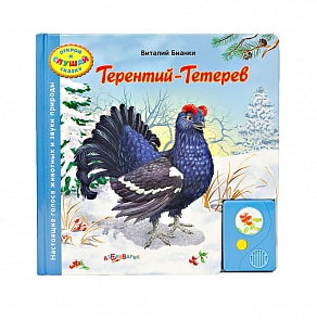 Книга В. Бианки - Открой и слушай сказку - Терентий-Тетерев (Азбукварик, 00249-4)