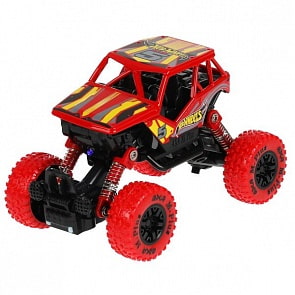 Модель Багги Hot wheels 14,5 см свет-звук металлическая подвижные детали инерционная (Технопарк, 1828624-R1)