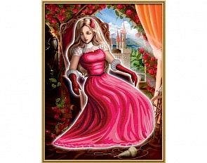 Раскраска - Спящая красавица, 18 х 24 см (Schipper, 9150623)