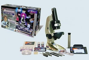 Микроскоп с объективом и аксессуарами (Eastcolight, 88021)