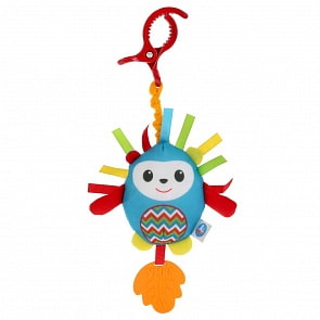 Текстильная игрушка-подвеска с клипсой - Ежик (Умка, RPHT-H4)