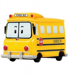 Poli Robocar. Металлическая машинка Скулби, 6 см. (Silverlit, 83174)