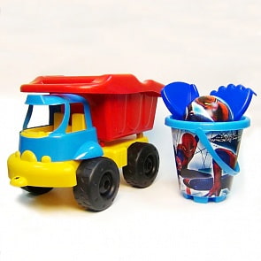 Песочный набор "Спайдермен 4" с грузовиком (Unice, UN 97002)