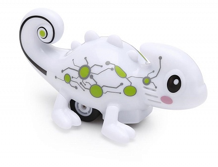 Интерактивная игрушка Робо-Хамелеончик, меняющий цвет, звуковые эффекты 