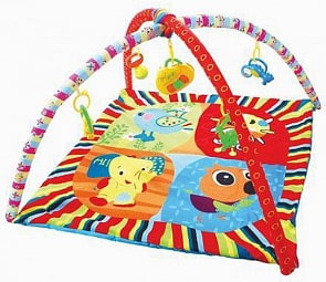 Детский игровой коврик с погремушками на подвеске (Shantou, 1604M047) 